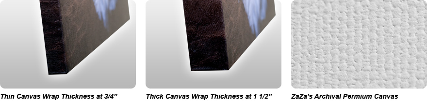 Wrap Thickness and Canvas Quality